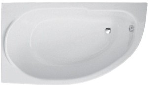 Polimat - Wanna akrylowa Miki 145x85 Lewa  + syfon automatyczny