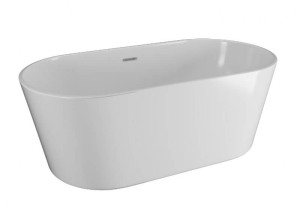 Polimat wanna wolnostojąca UZO BIAŁA 160x80 - Darmowa Dostawa