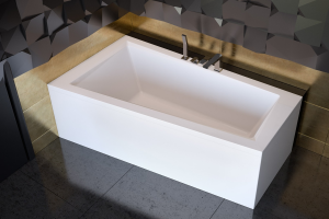 BESCO wanna asymetryczna z obudową INTIMA 150x85 lewa - DARMOWA DOSTAWA+SYFON AUTOMAT