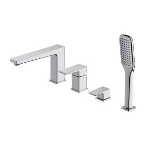 OMNIRES bateria wannowa  4-otworowa PARMA CHROM
