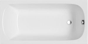 Polimat - Wanna akrylowa Classic 130x70 + syfon automatyczny