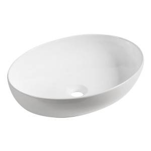 Desna - umywalka nablatowa ceramiczna 51x39