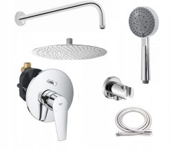 GROHE BAUEDGE zestaw natryskowy podtynkowy z deszczownicą 25 cm 