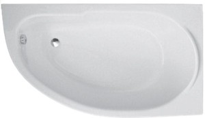 Polimat - Wanna akrylowa Miki 145x85 Prawa  + syfon automatyczny