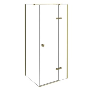 BESCO kabina prysznicowa PIXA GOLD 90x90x195 prawa - DARMOWA DOSTAWA
