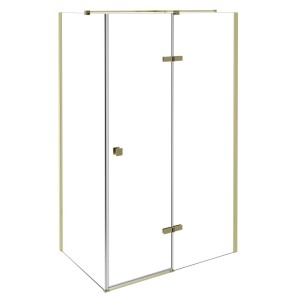 BESCO kabina prysznicowa PIXA GOLD 120x90x195 prawa - DARMOWA DOSTAWA