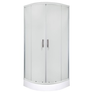 Novoterm Kerra - Kabina prysznicowa Malibu z brodzikiem 90x90x204
