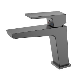 Avapax VELLANO Bateria umywalkowa stojąca, gun metal