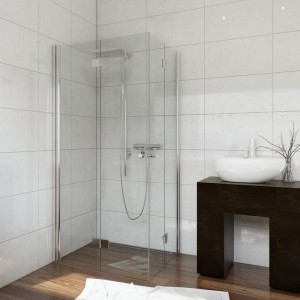 Fresh Line - Kabina prysznicowa Foldex, kwadratowa 90x90x195 BK122FT09 - Darmowa Dostawa