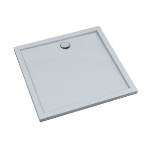 Schedline Brodzik kompozytowy Stabilsound Plus® Estima 80x80x4,5 cm, kwadratowy, Gwarancja 15 lat