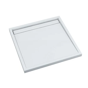 Schedline Brodzik kompozytowy Stabilsound Plus® Estra 90x90x4,5 cm, kwadratowy, Gwarancja 15 lat