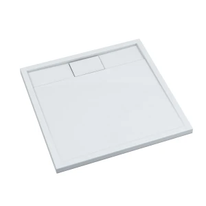 Schedline Brodzik kompozytowy Stabilsound Plus® Charis 90x90x5 cm, kwadratowy, Gwarancja 15 lat