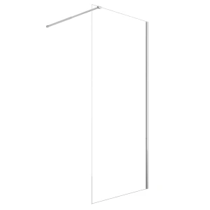 Novoterm Kerra - Ścianka prysznicowa WALK-IN Grace 120