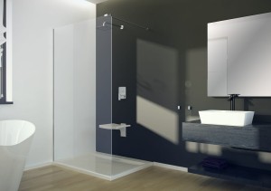 BESCO kabina prysznicowa, ścianka Walk-In AVEO 130x195 - Darmowa Dostawa 