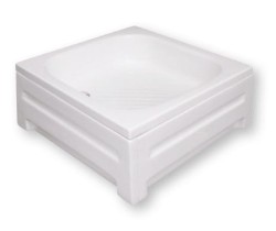 Polimat - Obudowa brodzika kwadrat 70x70x22 00210