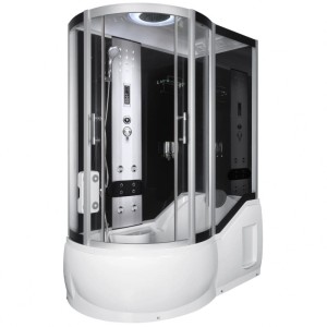 Novoterm Kerra - Kabina z hydromasażem Fantasia Duo Prawa 151x85x217